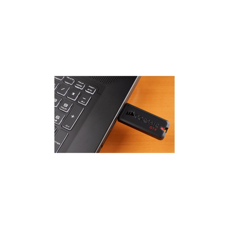 Corsair Flash Voyager GTX 512 GB, USB-Stick(schwarz, USB-A 3.2 Gen 1)