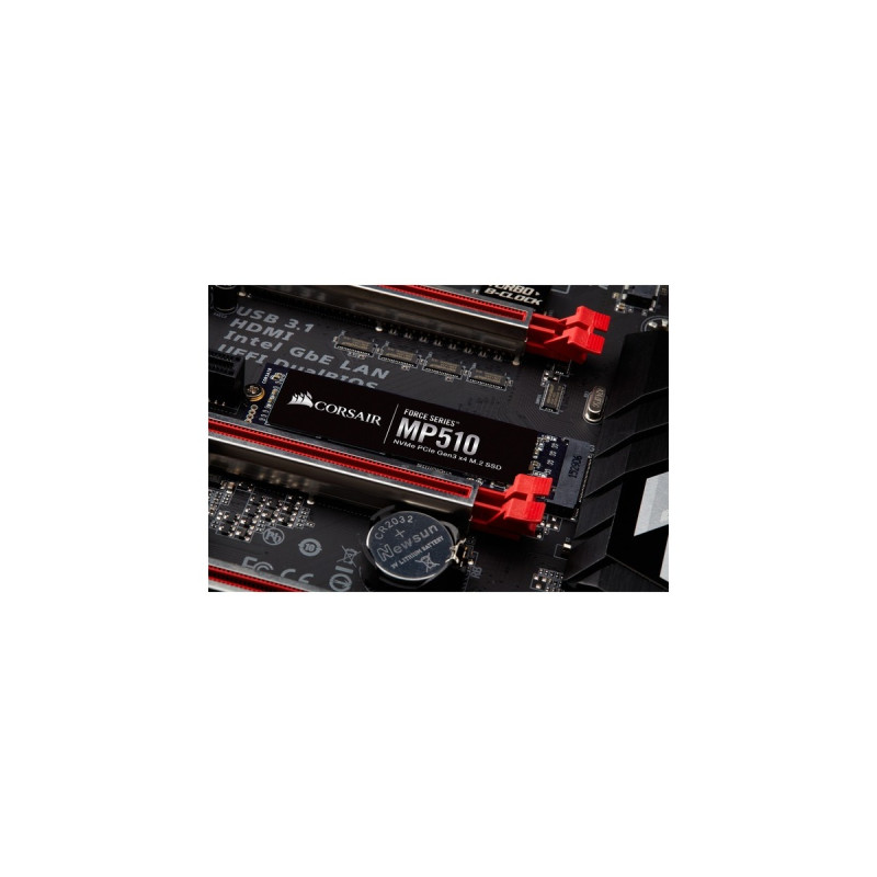 Corsair Force MP510B 960 GB, SSD(schwarz, PCIe 3.0 x4, NVMe, M.2 2280)