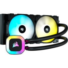 Corsair H100 RGB Liquid CPU Cooler, Wasserkühlung(schwarz)