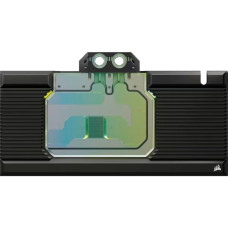 Corsair Hydro X Series XG7 RGB 40-SERIES SUPRIM/TRIO GPU Water Block (4080), Wasserkühlung(schwarz, inkl. Backplate)