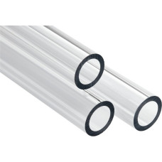 Corsair Hydro X Series XT Hardline-14-mm-Schlauch, Rohr(transparent, 3x 14 mm Tube mit 1 Meter Länge)