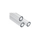 Corsair Hydro X Series XT Hardline-14-mm-Schlauch, Rohr(transparent, 3x 14 mm Tube mit 1 Meter Länge)