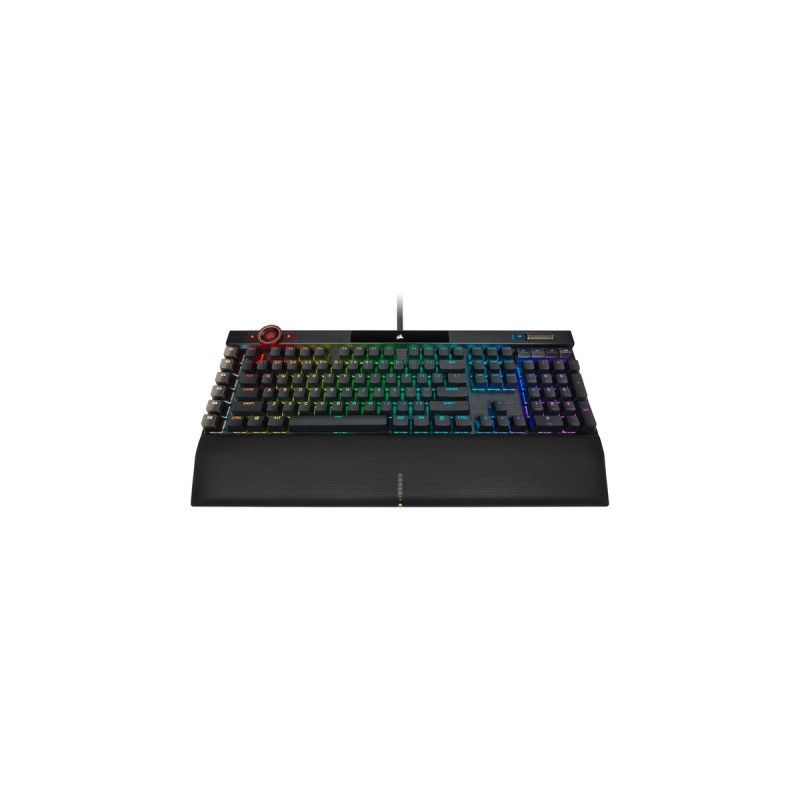 Corsair K100 RGB, Gaming-Tastatur(schwarz, DE-Layout, Corsair OPX)