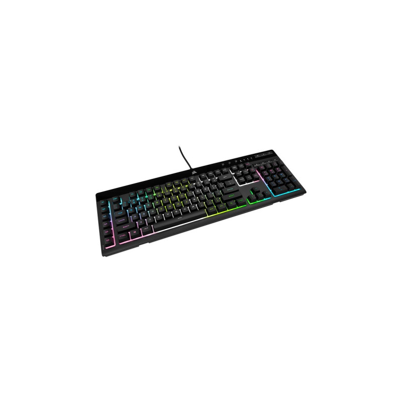 Corsair K55 PRO RGB XT, Gaming-Tastatur(schwarz, DE-Layout, Rubberdome)