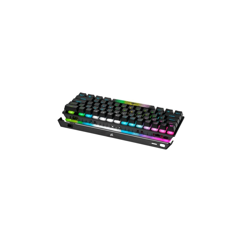 Corsair K70 PRO MINI WIRELESS, Gaming-Tastatur(schwarz, DE-Layout, Cherry MX RGB Speed Silver, Outlet)