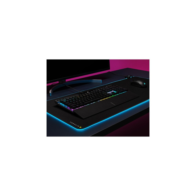 Corsair K70 RGB PRO, Gaming-Tastatur(schwarz, DE-Layout, Cherry MX RGB Red)