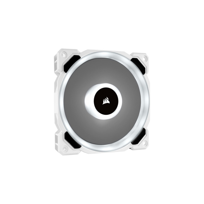 Corsair LL120 120-mm-RGB-LED-PWM-Lüfter, Gehäuselüfter(weiß, Single Pack)