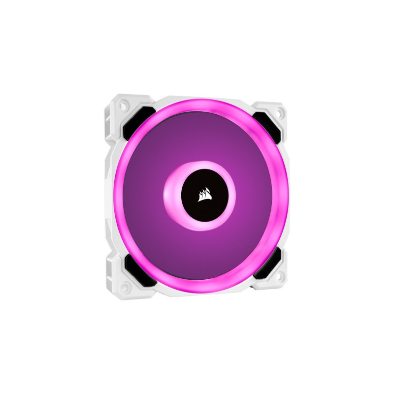 Corsair LL120 120-mm-RGB-LED-PWM-Lüfter, Gehäuselüfter(weiß, Single Pack)
