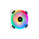 Corsair LL120 120-mm-RGB-LED-PWM-Lüfter, Gehäuselüfter(weiß, 3er Pack, inkl. Lighting Node PRO)
