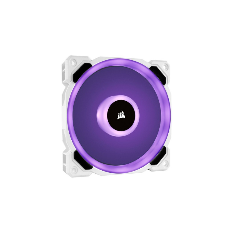 Corsair LL120 120-mm-RGB-LED-PWM-Lüfter, Gehäuselüfter(weiß, 3er Pack, inkl. Lighting Node PRO)