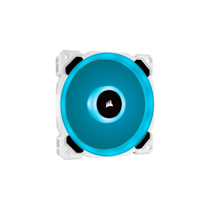 Corsair LL120 120-mm-RGB-LED-PWM-Lüfter, Gehäuselüfter(weiß, 3er Pack, inkl. Lighting Node PRO)