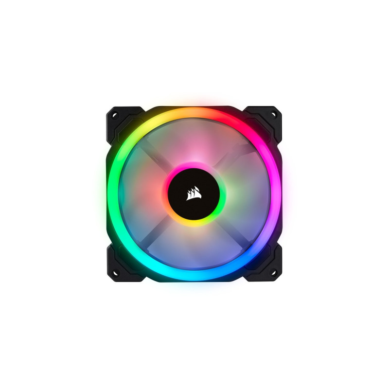 Corsair LL140 RGB PWM, Gehäuselüfter(2er Pack, inkl. Controller Lighting Node PRO)