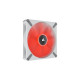 Corsair ML140 LED ELITE Red Premium 140mm PWM 140x140x25, Gehäuselüfter(weiß/rot)
