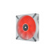 Corsair ML140 LED ELITE Red Premium 140mm PWM 140x140x25, Gehäuselüfter(weiß/rot)