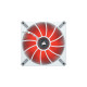 Corsair ML140 LED ELITE Red Premium 140mm PWM 140x140x25, Gehäuselüfter(weiß/rot)