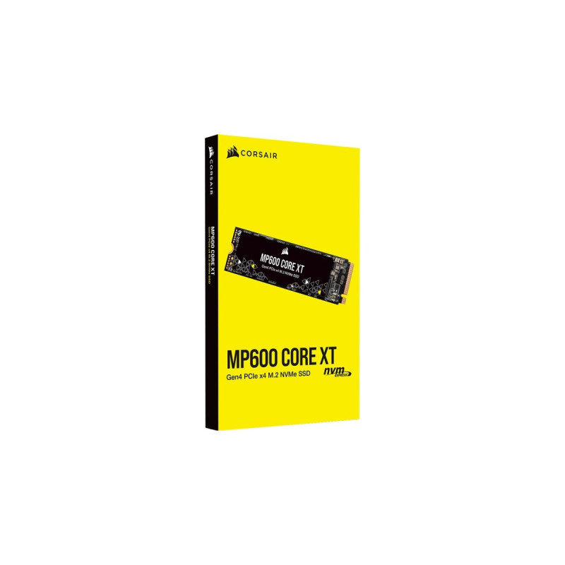 Corsair MP600 CORE XT 2 TB, SSD(schwarz, PCIe 4.0 x4, NVMe 1.4, M.2 2280)