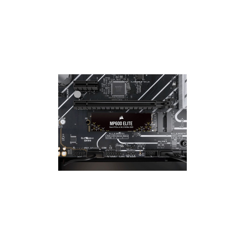 Corsair MP600 ELITE 1 TB, SSD(schwarz, PCIe 4.0 x4, NVMe 2.0, M.2 2280)