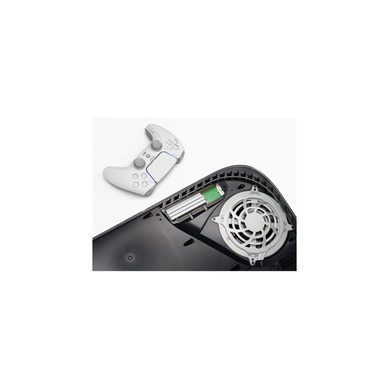 Corsair MP600 ELITE PS5 1 TB, SSD(weiß, PCIe 4.0 x4, NVMe 2.0, M.2 2280 mit Kühlkörper)