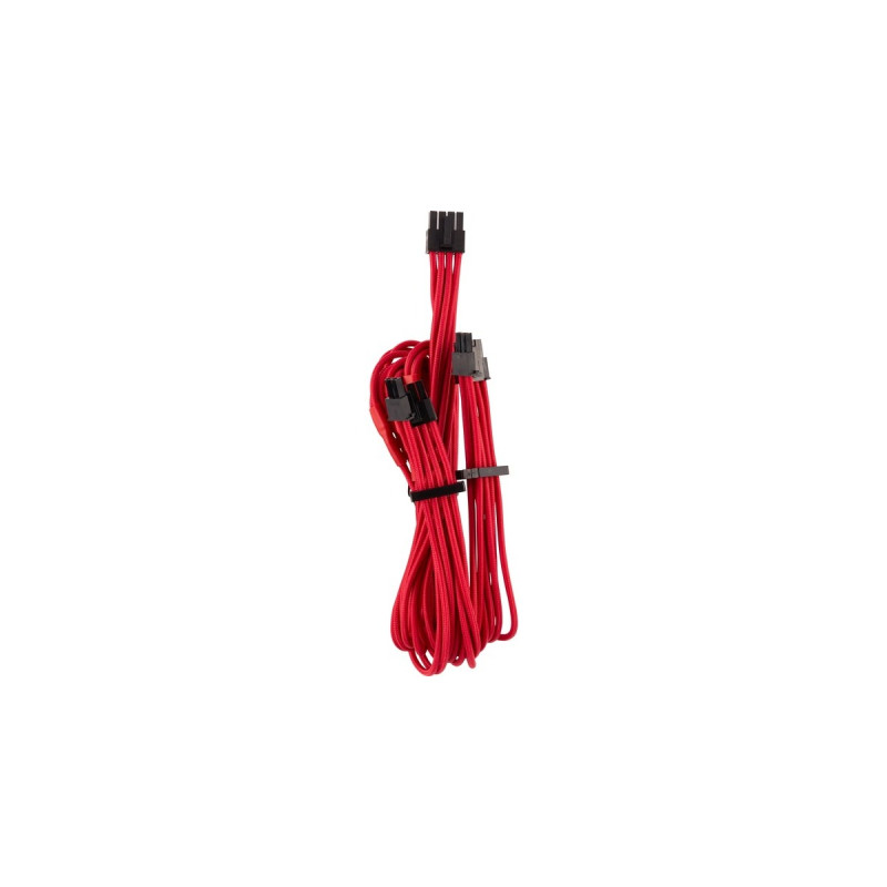 Corsair Netzteilkabel Premium Pro-Kit Typ 4 Gen 4, 20-teilig(rot, mit Einzelummantelung)