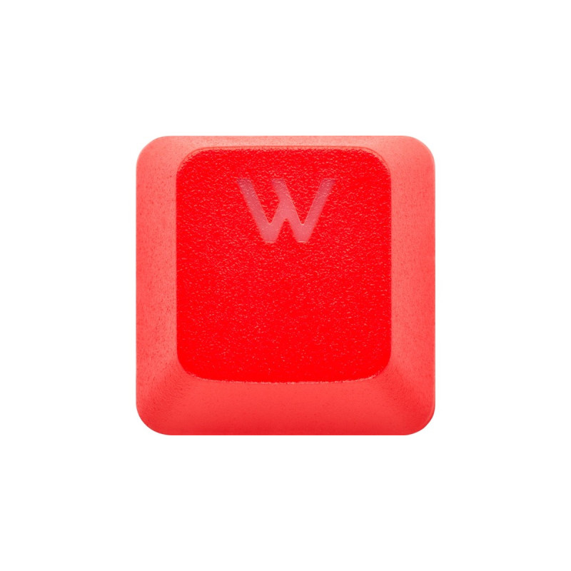 Corsair PBT DOUBLE-SHOT PRO Tastenkappen-Mod-Kit(rot, DE-Layout (QWERTZ), 105 Tasten)