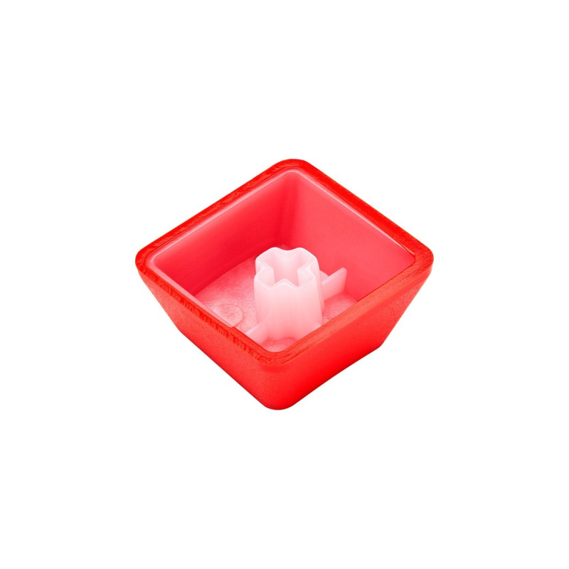 Corsair PBT DOUBLE-SHOT PRO Tastenkappen-Mod-Kit(rot, DE-Layout (QWERTZ), 105 Tasten)