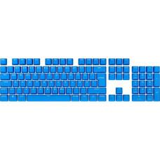 Corsair PBT DOUBLE-SHOT PRO Tastenkappen-Mod-Kit(blau, DE-Layout (QWERTZ), 105 Tasten)