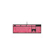 Corsair PBT DOUBLE-SHOT PRO Tastenkappen-Mod-Kit(pink, DE-Layout (QWERTZ), 105 Tasten)
