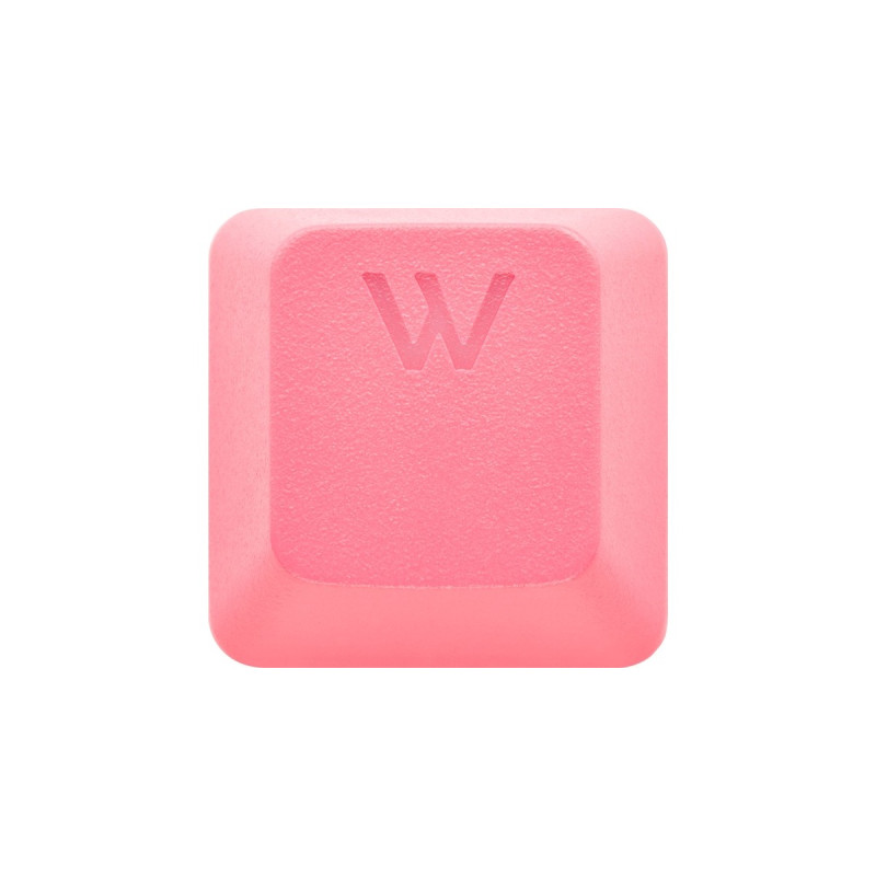 Corsair PBT DOUBLE-SHOT PRO Tastenkappen-Mod-Kit(pink, DE-Layout (QWERTZ), 105 Tasten)