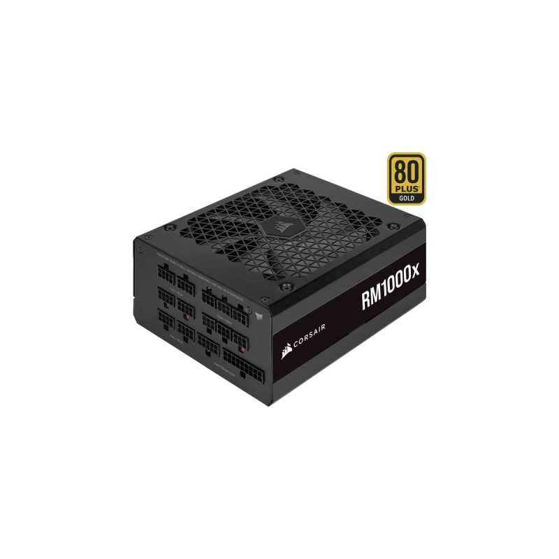 Corsair RM1000X (2021) 1000W, PC-Netzteil(schwarz, 6x PCIe, Kabel-Management, 1000 Watt)