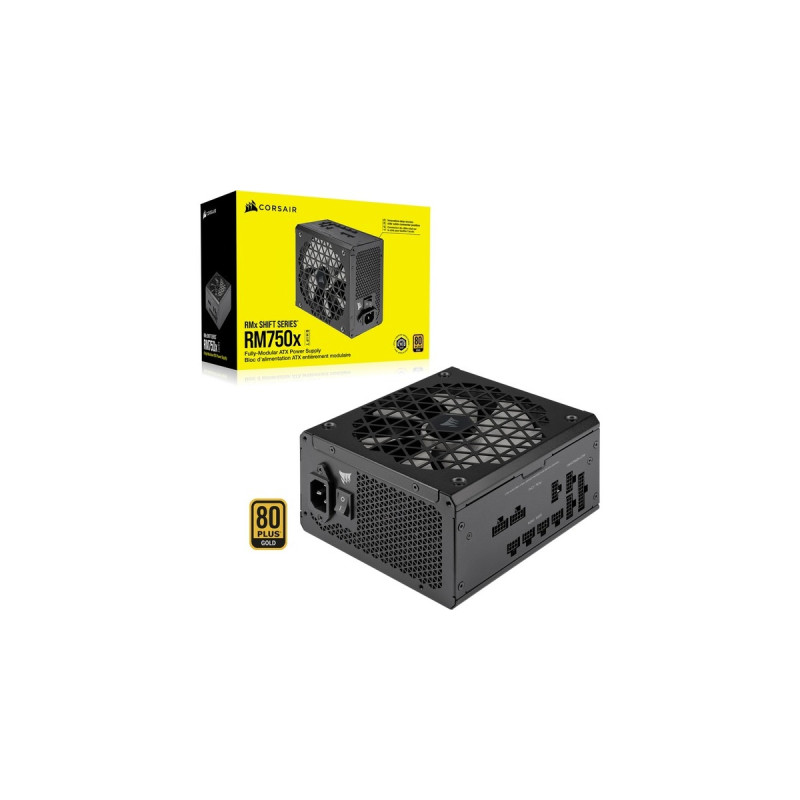 Corsair RM750x 750W, PC-Netzteil(schwarz, 4x PCIe, Kabel-Management, 750 Watt, Outlet)