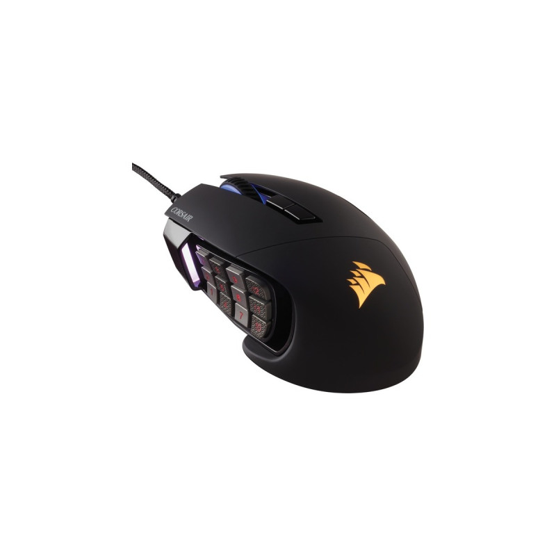 Corsair SCIMITAR RGB ELITE, Gaming-Maus(schwarz)