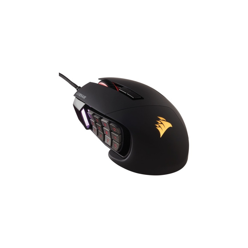 Corsair SCIMITAR RGB ELITE, Gaming-Maus(schwarz)