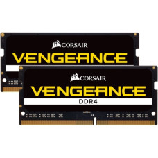 Corsair SO-DIMM 16 GB DDR4-3000 (2x 8 GB) Dual-Kit, Arbeitsspeicher(schwarz, CMSX16GX4M2A3000C18, Vengeance)