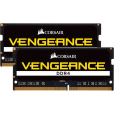 Corsair SO-DIMM 16 GB DDR4-3200 (2x 8 GB) Dual-Kit, Arbeitsspeicher(schwarz, CMSX16GX4M2A3200C22, Vengeance)