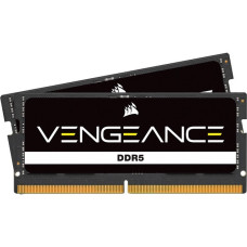 Corsair SO-DIMM 16 GB DDR5-4800 (2x 8 GB) Dual-Kit, Arbeitsspeicher(CMSX16GX5M2A4800C40, Vengeance)