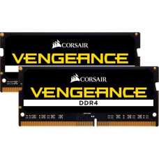 Corsair SO-DIMM 32 GB DDR4-3200 (2x 16 GB) Dual-Kit, Arbeitsspeicher(schwarz, CMSX32GX4M2A3200C22, Vengeance, Outlet)