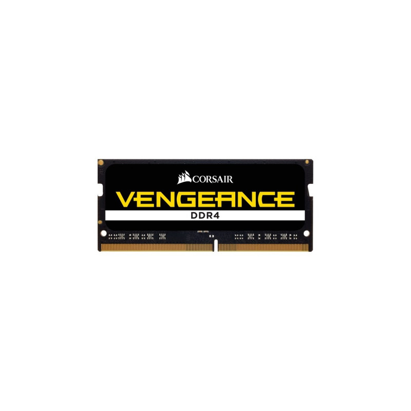 Corsair SO-DIMM 32 GB DDR4-3200, Arbeitsspeicher(schwarz, CMSX32GX4M1A3200C22, Vengeance)