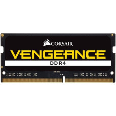Corsair SO-DIMM 4 GB DDR4-2400, Arbeitsspeicher(schwarz, CMSX4GX4M1A2400C16, Vengeance)