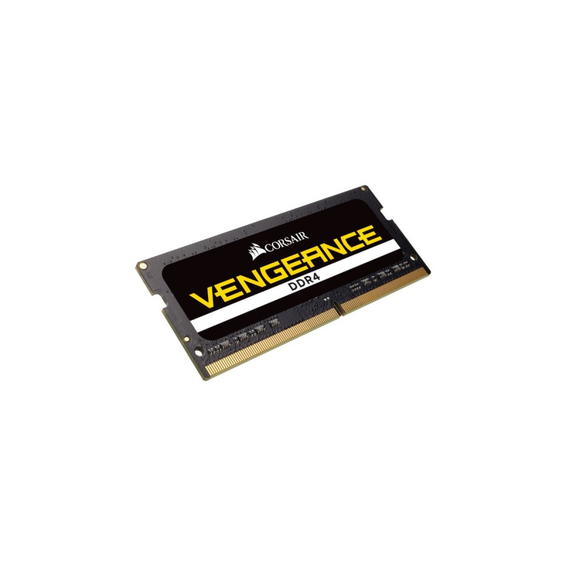 Corsair SO-DIMM 4 GB DDR4-2400, Arbeitsspeicher(schwarz, CMSX4GX4M1A2400C16, Vengeance)