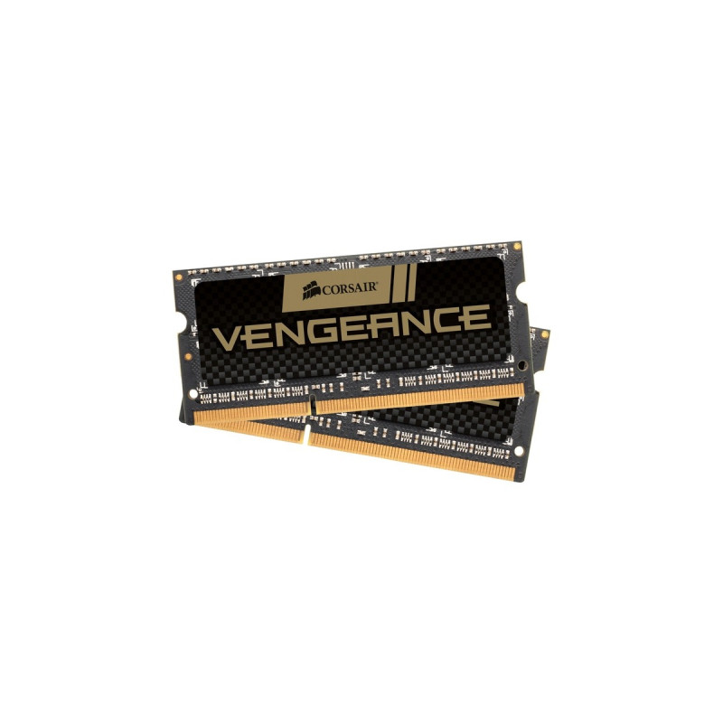 Corsair SO-DIMM 64 GB DDR4-2666 (2x 32 GB) Dual-Kit, Arbeitsspeicher(schwarz, CMSX64GX4M2A2666C18, Vengeance)