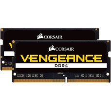 Corsair SO-DIMM 64 GB DDR4-2933 (2x 32 GB) Dual-Kit, Arbeitsspeicher(schwarz, CMSX64GX4M2A2933C19, Vengeance)