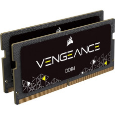 Corsair SO-DIMM 64 GB DDR4-3200 (2x 32 GB) Dual-Kit, Arbeitsspeicher(schwarz, CMSX64GX4M2A3200C22, Vengeance)