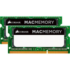 Corsair SO-DIMM 8 GB DDR3-1333 (2x 4 GB) Dual-Kit, Arbeitsspeicher(CMSA8GX3M2A1333C9, Mac, Lite Retail, Outlet)