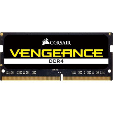 Corsair SO-DIMM 8 GB DDR4-2400, Arbeitsspeicher(schwarz, CMSX8GX4M1A2400C16, Vengeance)