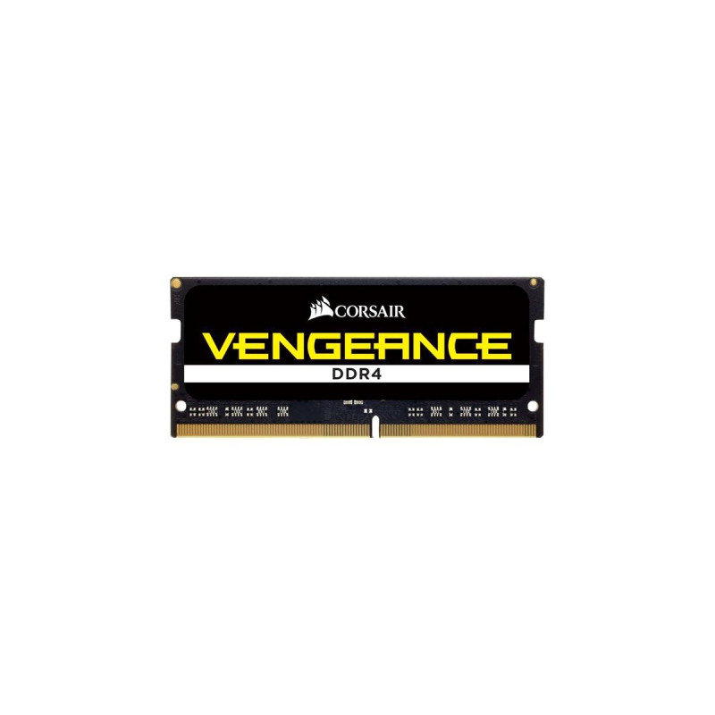 Corsair SO-DIMM 8 GB DDR4-2400, Arbeitsspeicher(schwarz, CMSX8GX4M1A2400C16, Vengeance)