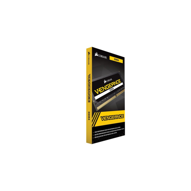 Corsair SO-DIMM 8 GB DDR4-3200, Arbeitsspeicher(schwarz, CMSX8GX4M1A3200C22, Vengeance)