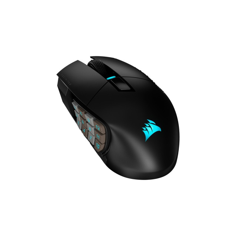 Corsair Scimitar Elite Wireless, Gaming-Maus(schwarz)