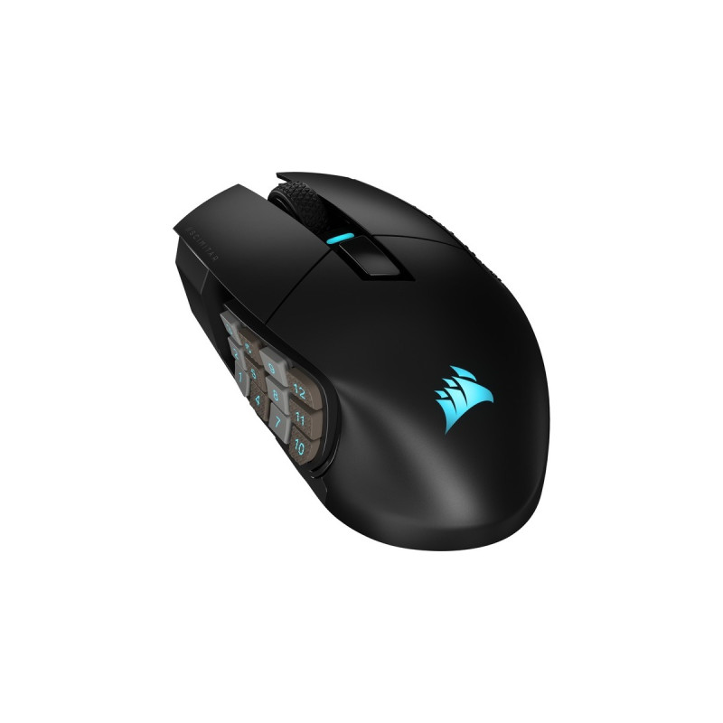 Corsair Scimitar Elite Wireless, Gaming-Maus(schwarz)