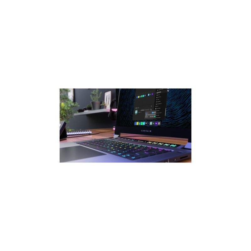 Corsair VOYAGER a1600 (CN-9000004-DE), Gaming-Notebook(schwarz, Windows 11 Home 64-Bit, 40.6 cm (16 Zoll) & 240 Hz Display, 2 TB SSD)