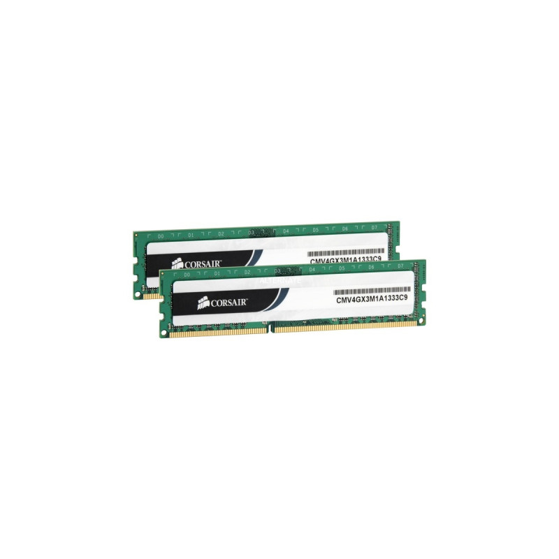 Corsair ValueSelect DIMM 16 GB DDR3-1333 (2x 8 GB) Dual-Kit, Arbeitsspeicher(CMV16GX3M2A1333C9, ValueSelect, Retail)